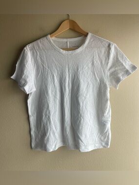 New Everlane Women Crew Neck White Shirt Top Size XS